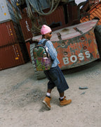 CIRCUIT BOARD MAGNETIC GRID BACKPACK