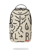 SHEREEN JENKINS CANVAS BACKPACK 1 of 18 CUT FROM LARGE CANVAS ART