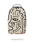 SHEREEN JENKINS CANVAS BACKPACK 1 of 18 CUT FROM LARGE CANVAS ART