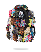 PACK OF BEARS REAL PLUSH BEARS RUNWAY PIECE BACKPACK - SUPER EXCLUSIVE