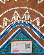 THE MET KUBA KINGDOM HEADDRESS BACKPACK
