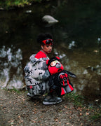 SKY HIGH SEEKERS ARCTIC GPS MONEYBEAR BACKPACK