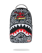 KEITH HARING SKATER SHARK DLXSR BACKPACK