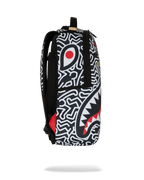 KEITH HARING SKATER SHARK DLXSR BACKPACK