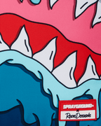 JORGE RODRIGUEZ THE ARTIST COLLAB DRIPS SHARKS BACKPACK
