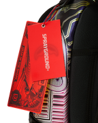 CIRCUIT BOARD MAGNETIC GRID BACKPACK