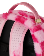 FURZILLA SHARK (PINK CHECK) BACKPACK