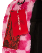 FURZILLA SHARK (PINK CHECK) BACKPACK