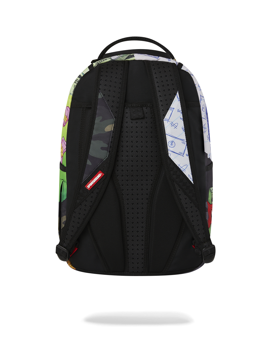 MEAN MONEY COLLAGE BACKPACK