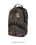 FOUNDATION DAYS FUR COAT SHARK BACKPACK