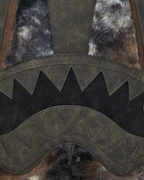 FOUNDATION DAYS FUR COAT SHARK BACKPACK