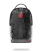 CLEAR DLX BACKPACK - CHECKED OUT (GRAY BLK CHECK)