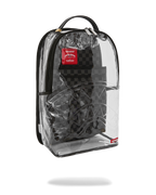 CLEAR DLX BACKPACK - CHECKED OUT (GRAY BLK CHECK)