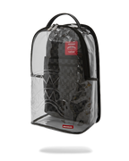 CLEAR DLX BACKPACK - CHECKED OUT (GRAY BLK CHECK)