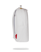 GOLD BRICK LUXE WHITE BACKPACK