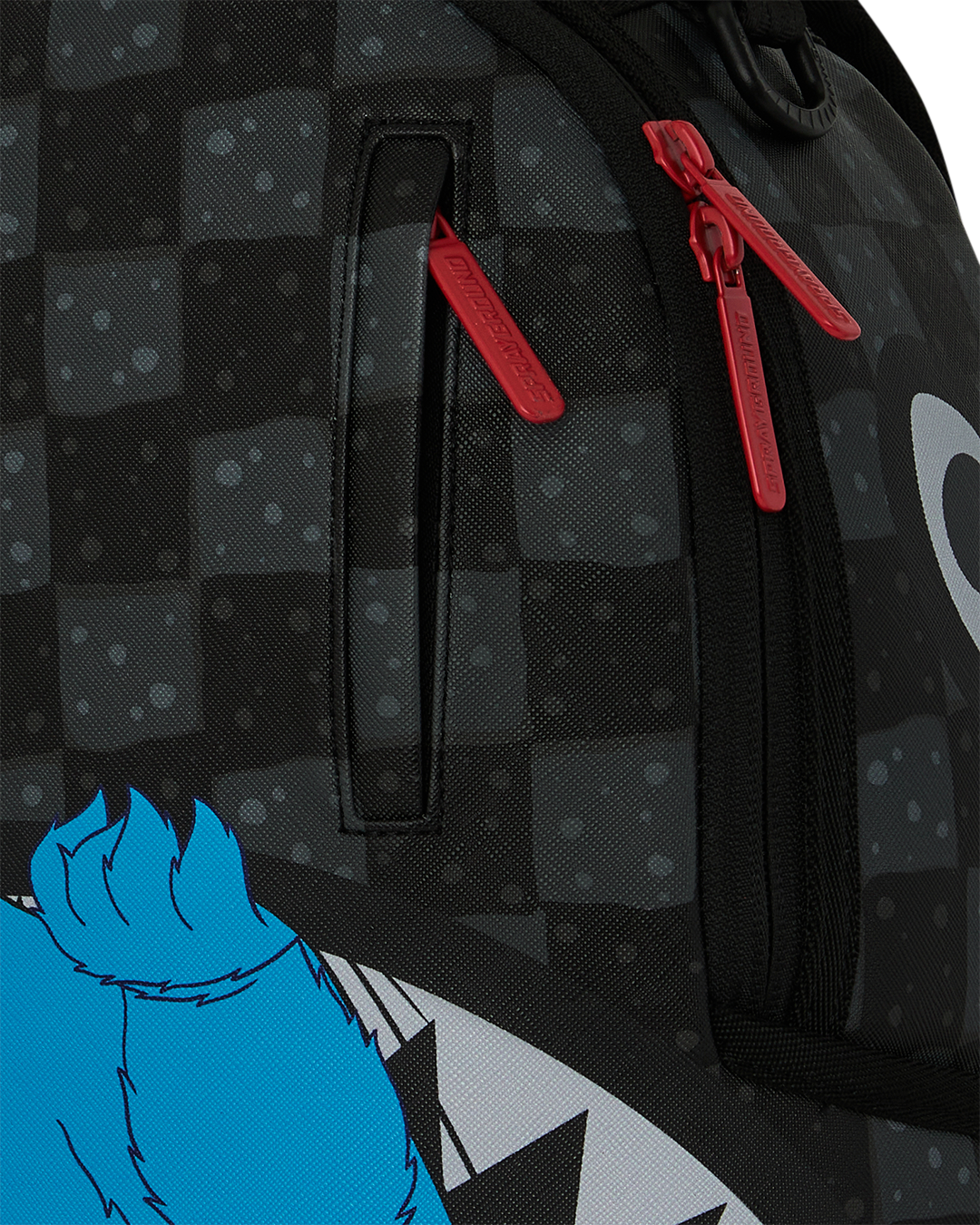 SESAME STREET COOKIE MONSTER STACK EM HIGH MINI DLX BACKPACK