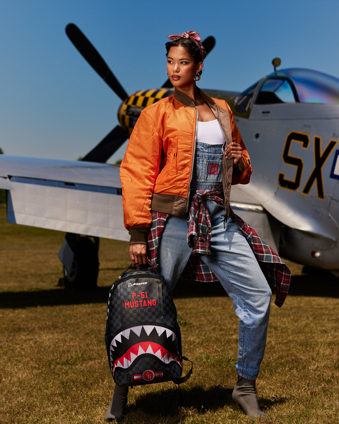 BOEING P-51 MUSTANG BACKPACK