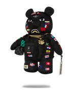 JAMES FIRST CLASS GLOBAL FLAGS MONEYBEAR BACKPACK