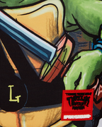 TEENAGE MUTANT NINJA TURTLES LEONARDO KATANA CODE DLXR BACKPACK