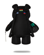 JAMES FIRST CLASS GLOBAL FLAGS MONEYBEAR BACKPACK