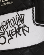 HELLO MY NAME IS 15 YEARS QUILTED BACKPACK (SUPER RARE)