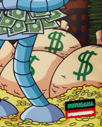 FUTURAMA CASH-IN BENDER BACKPACK