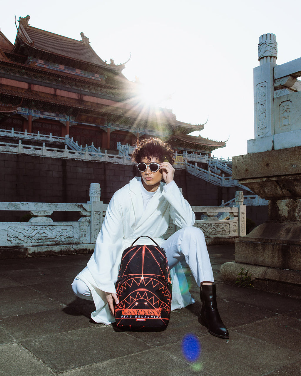 MISSION IMPOSSIBLE HEIST LASER SHARK BACKPACK