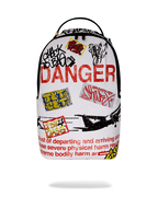 JETBLAST SIGN ON THE RUNWAY BACKPACK