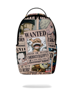 ONE PIECE WANTED SHARK POSTERS BACKPACK