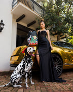 RICHIE RICH PAINT THE SHARK GOLD BACKPACK