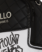 HELLO MY NAME IS 15 YEARS QUILTED BACKPACK (SUPER RARE)