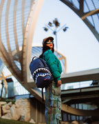 MIDNIGHT MAGIC SHARKS IN PARIS BACKPACK