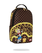 RICHIE RICH PAINT THE SHARK GOLD BACKPACK
