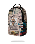 ONE PIECE WANTED SHARK POSTERS BACKPACK