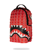 MADE OF WOVEN LABELS SHARK BACKPACK