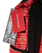 MADE OF WOVEN LABELS SHARK BACKPACK